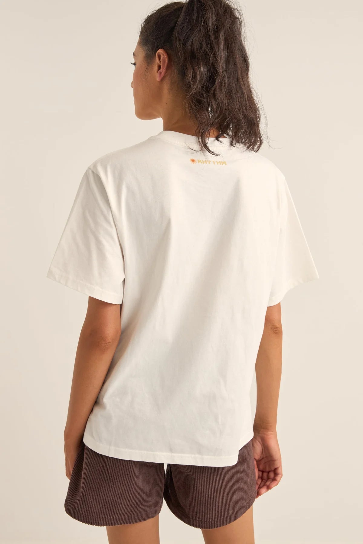 Solis Oversized T-Shirt in Vintage White