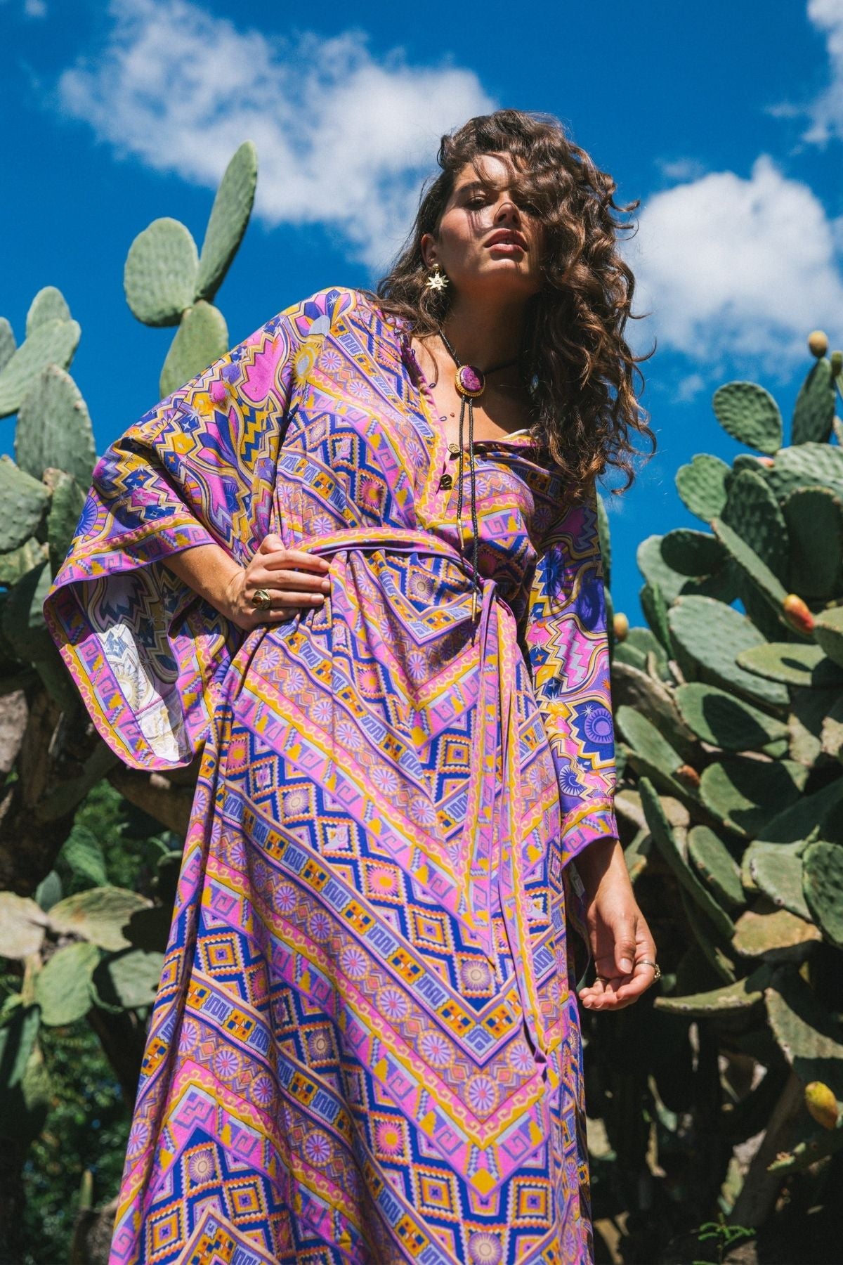 Dreamweaver Gown in Violet