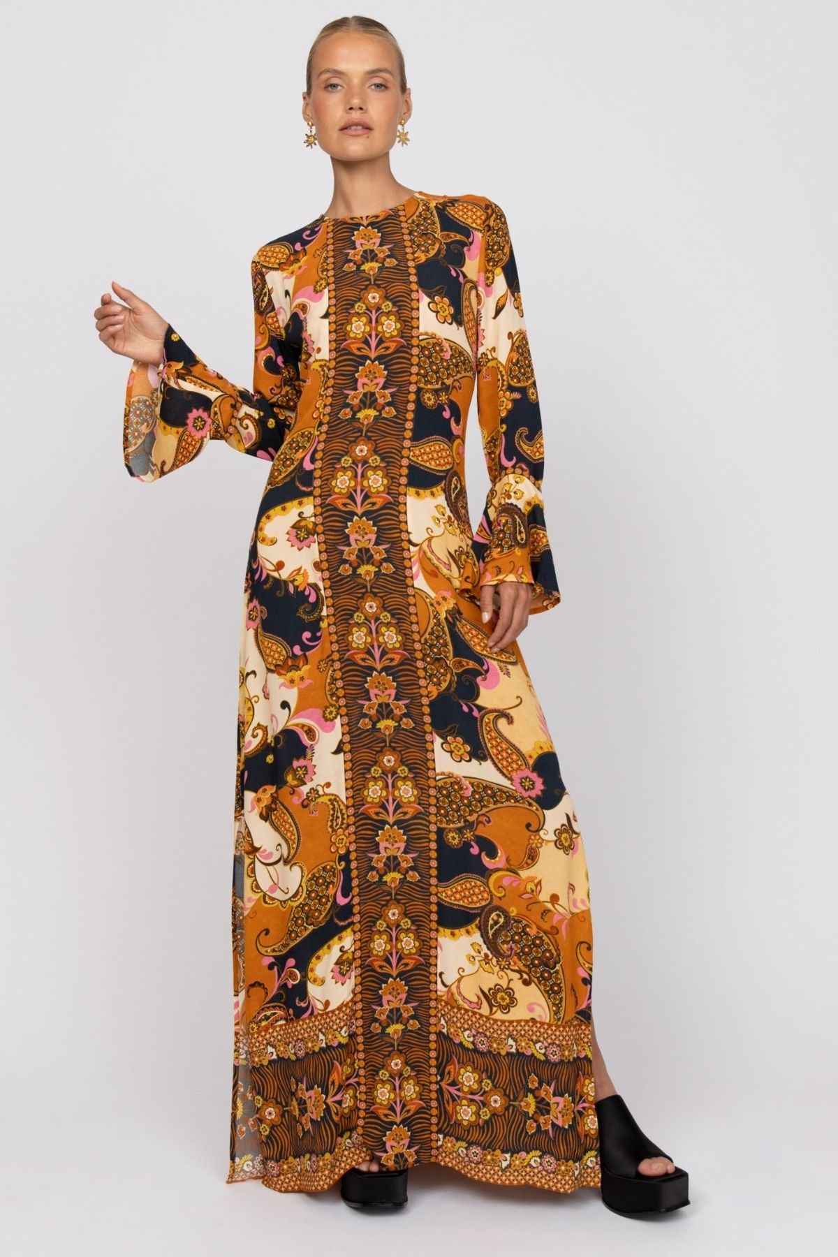 Citrine Gown in Cocoa