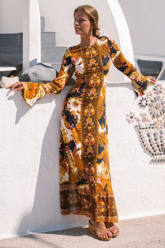 Citrine Gown in Cocoa