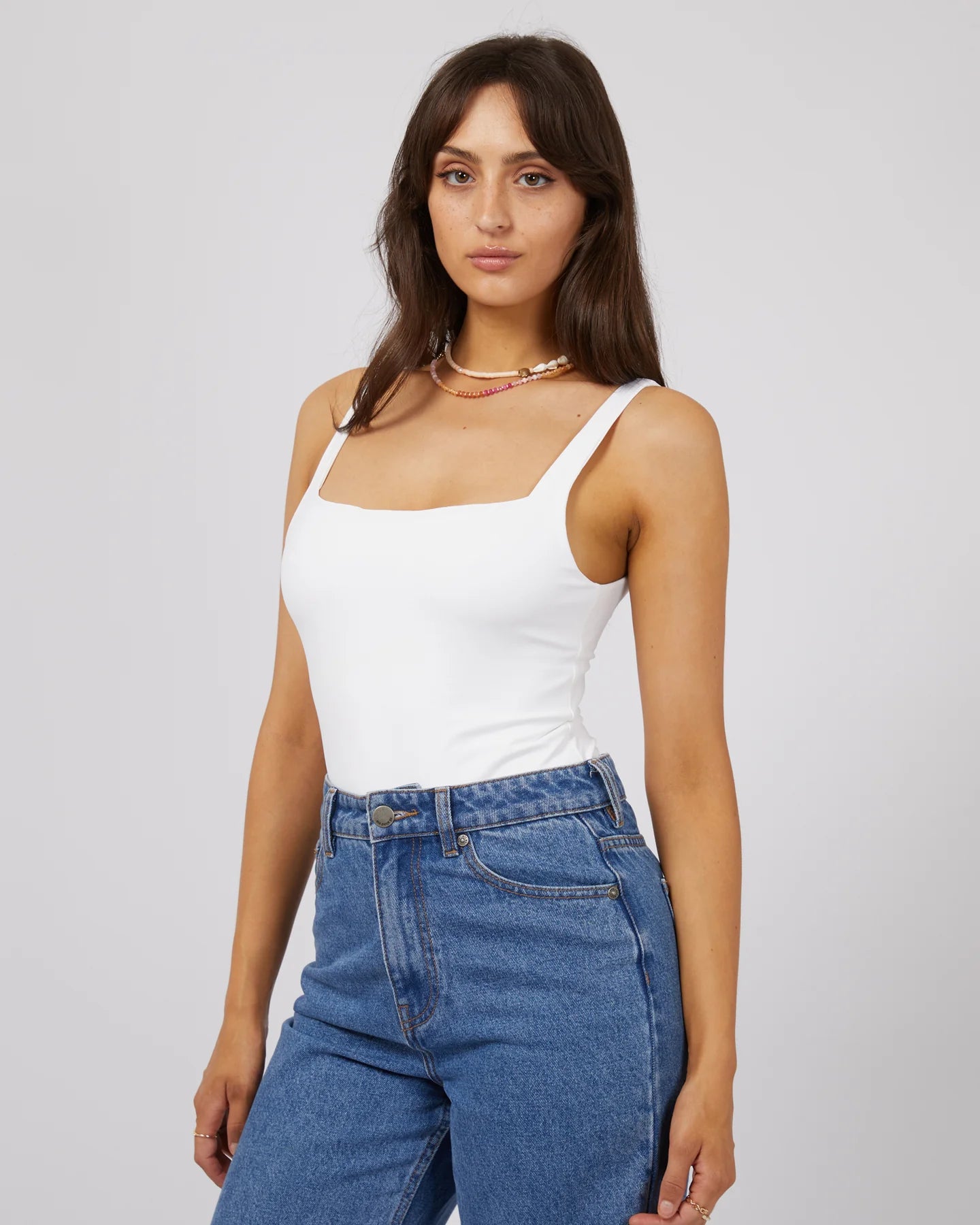 Eve Staple One Piece in White