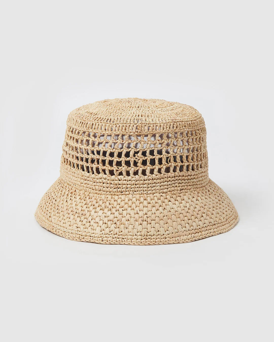 Camille Sun Hat - Light Natural