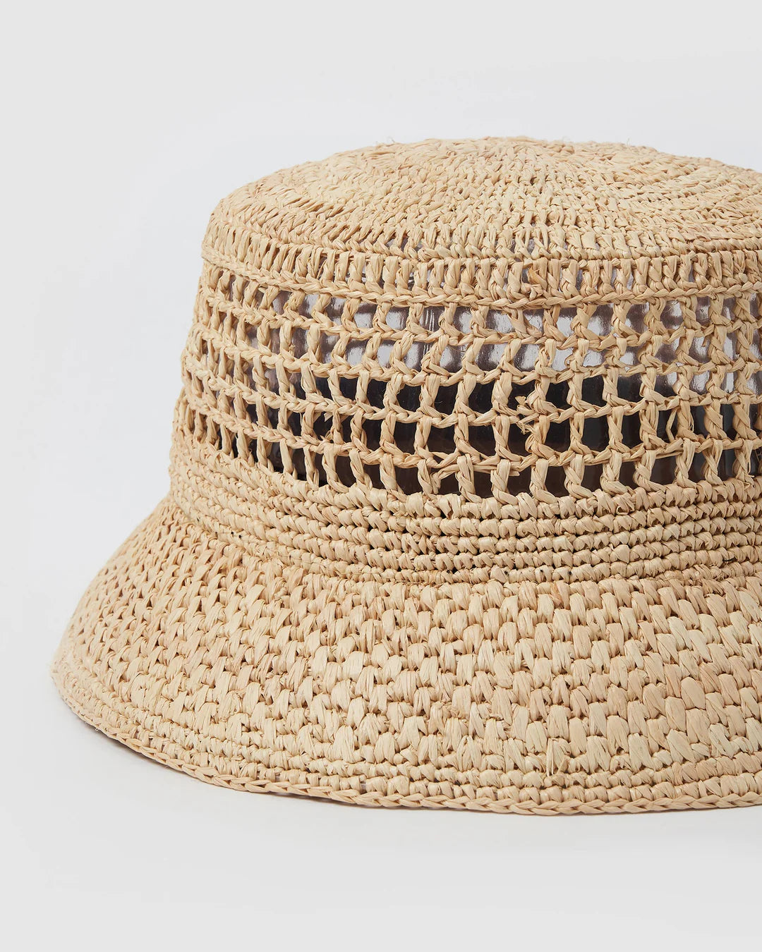 Camille Sun Hat - Light Natural
