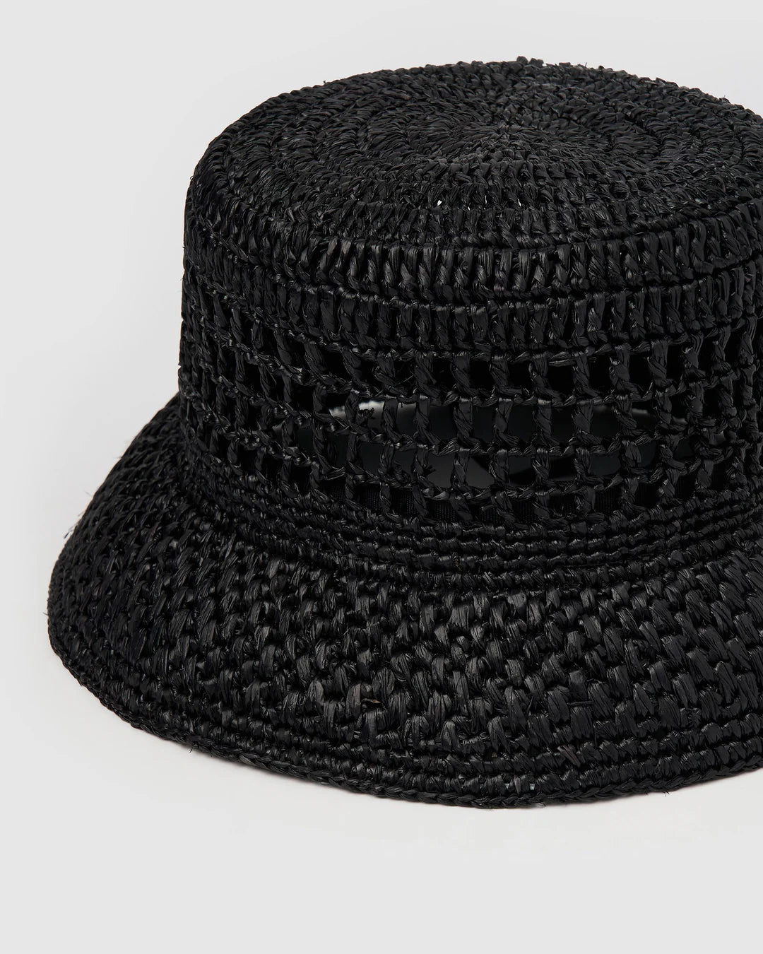Camille Sun Hat - Black