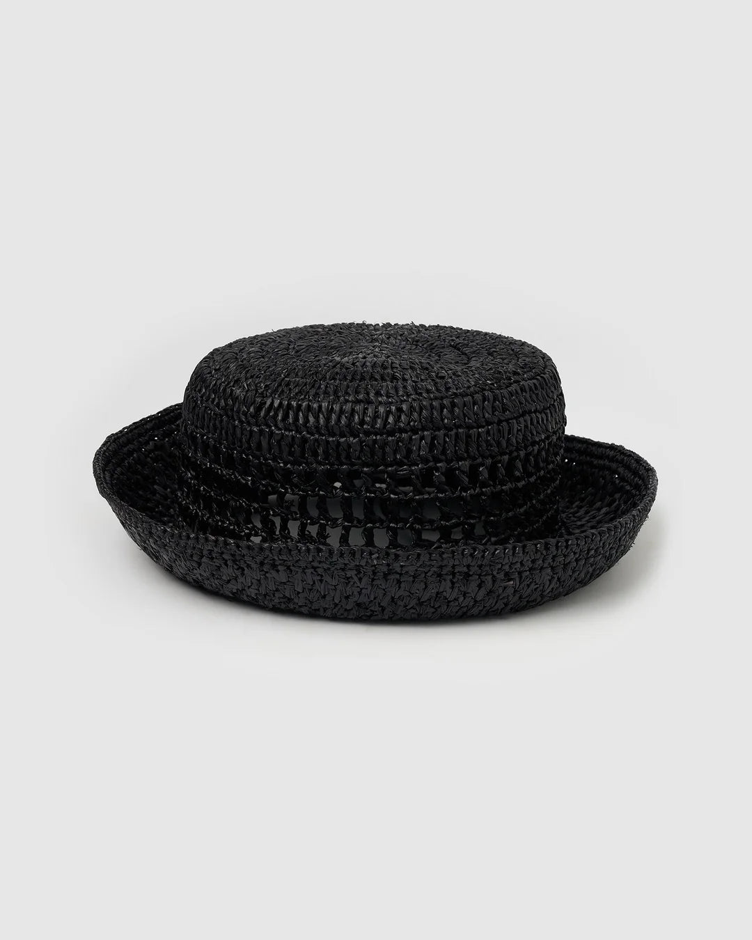 Camille Sun Hat - Black