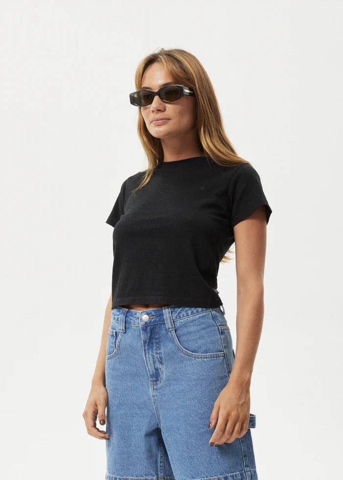 Carmen - Hemp Baby T-Shirt in Black