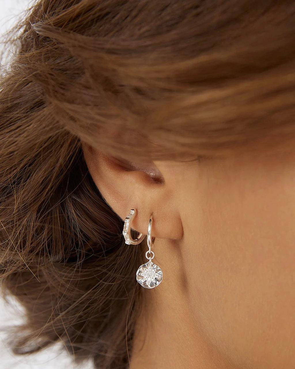 Estrella Silver & Zircon Earrings
