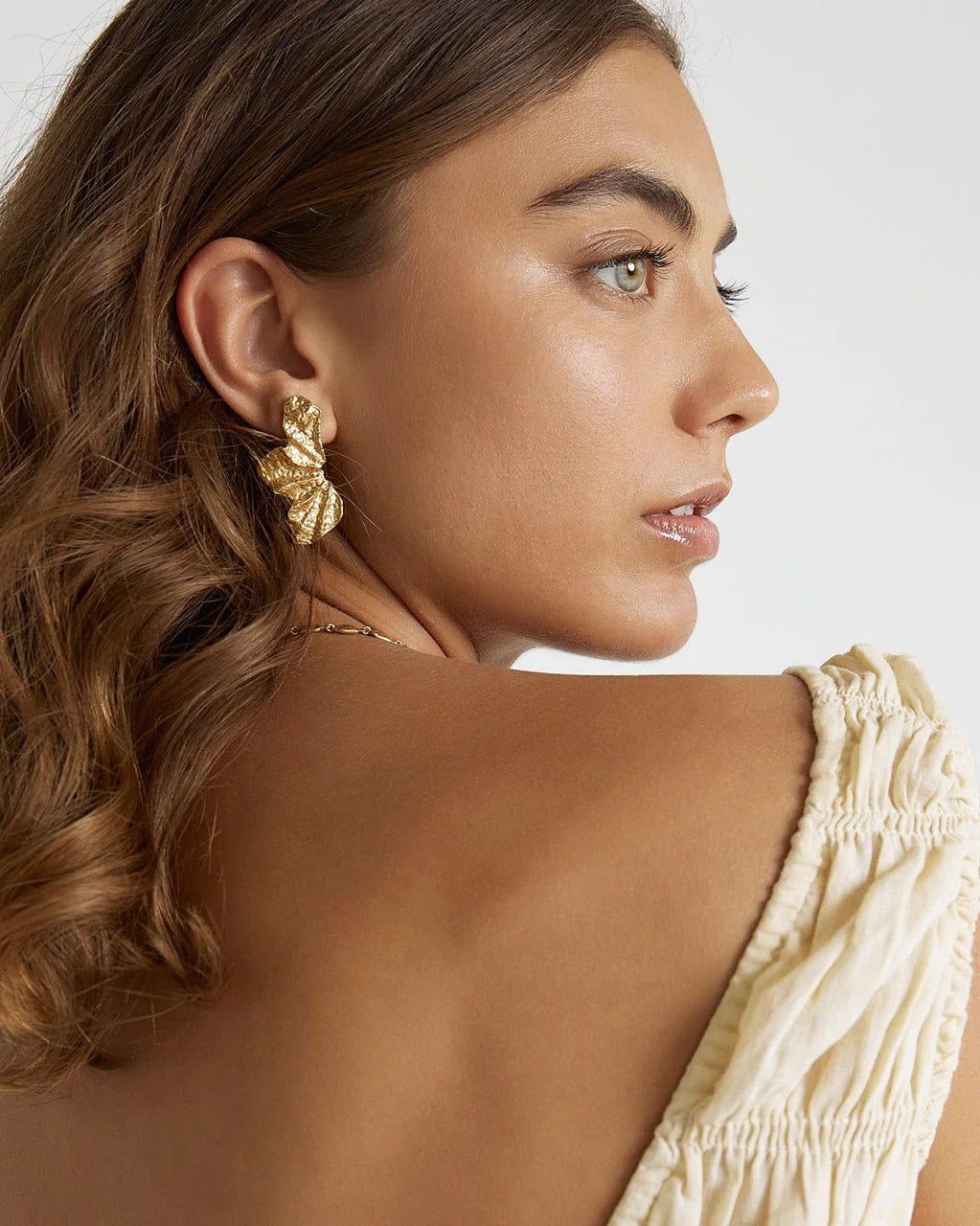 Stassia Gold Earrings