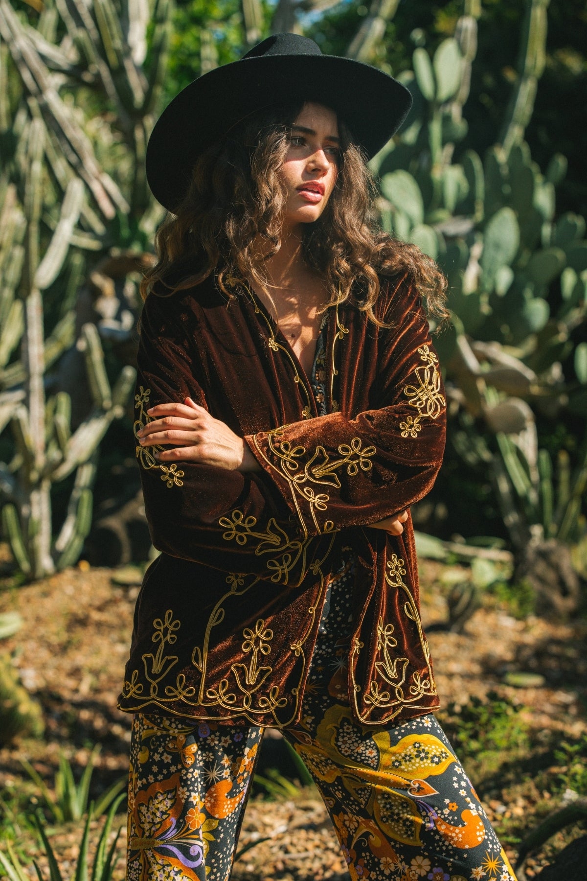 Janis Jacket in Chocolate