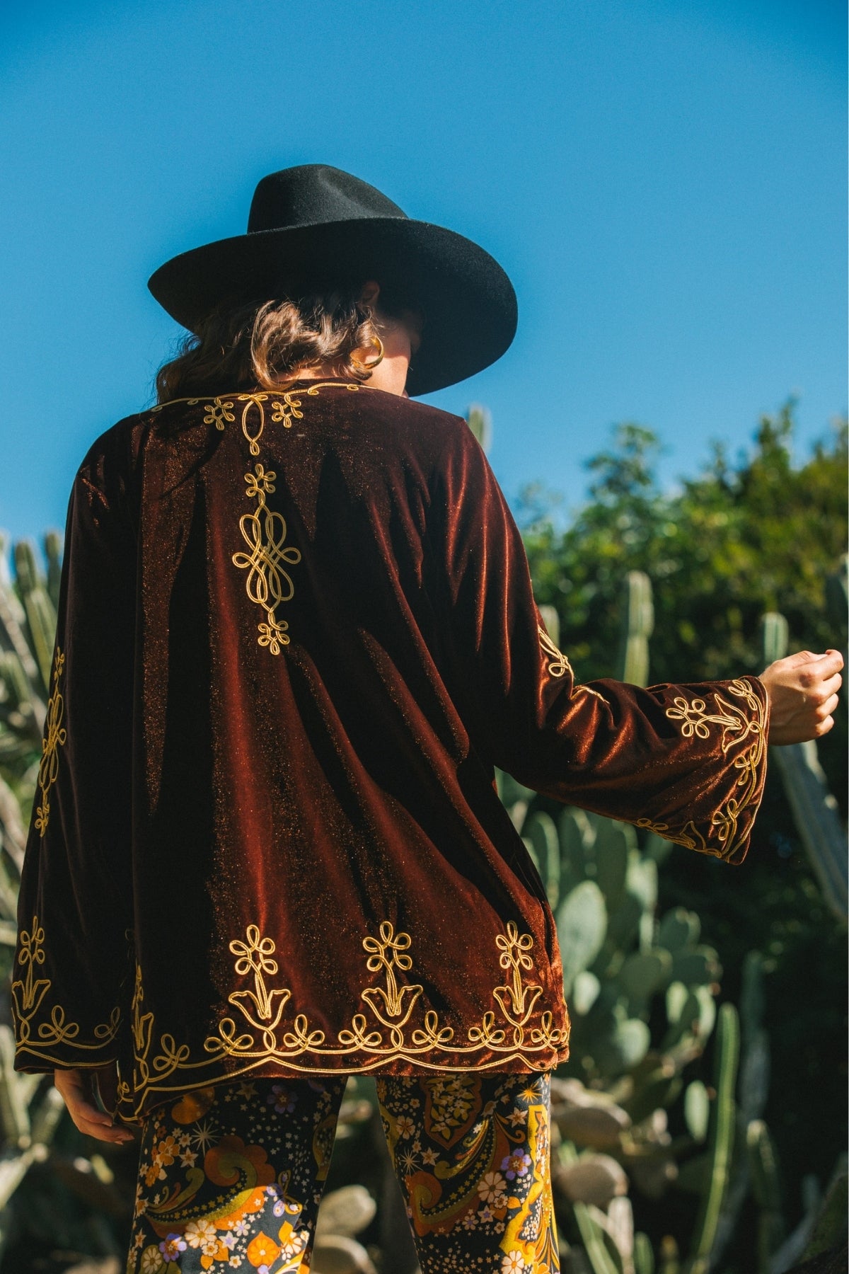 Janis Jacket in Chocolate
