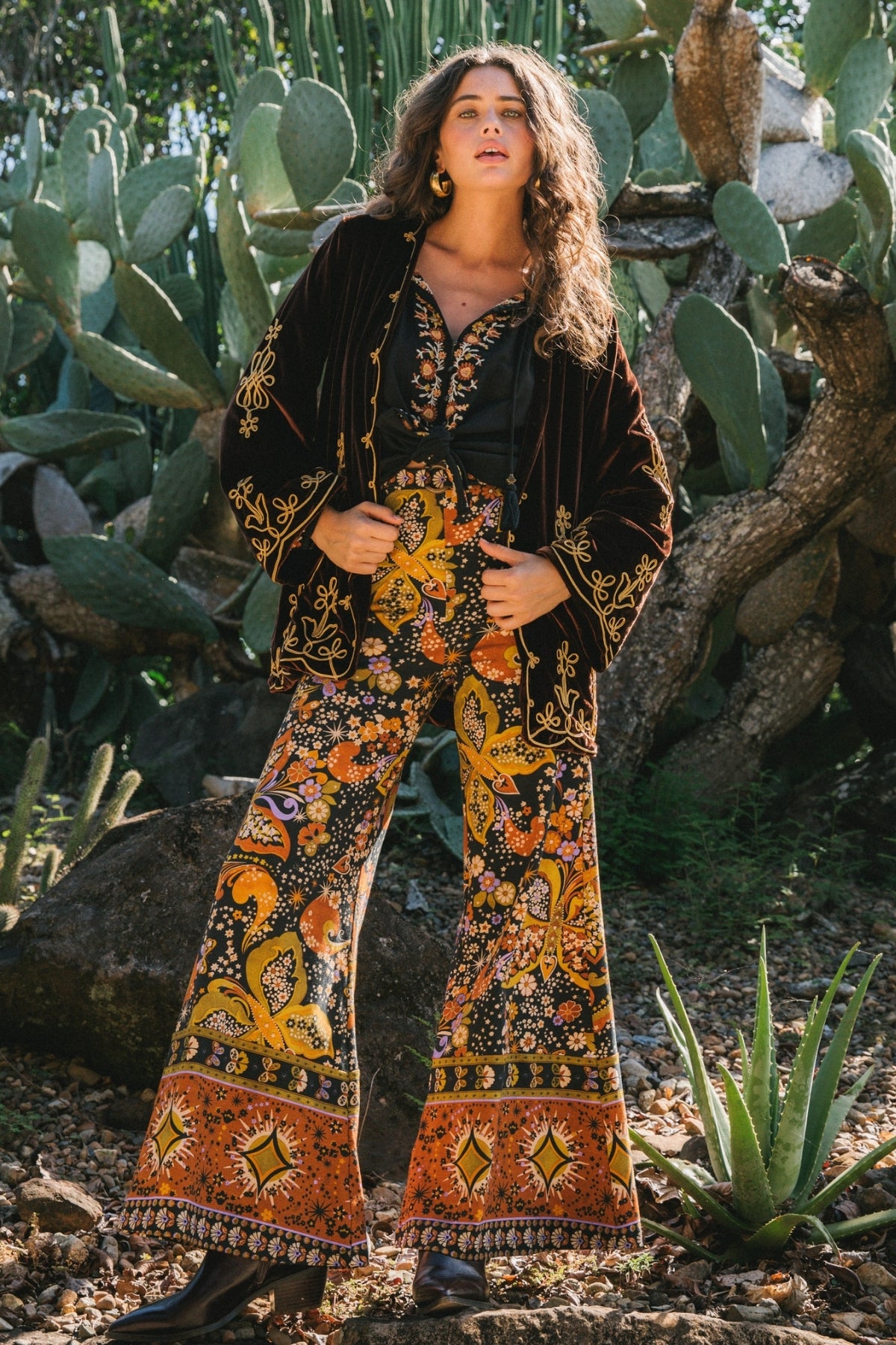Janis Jacket in Chocolate