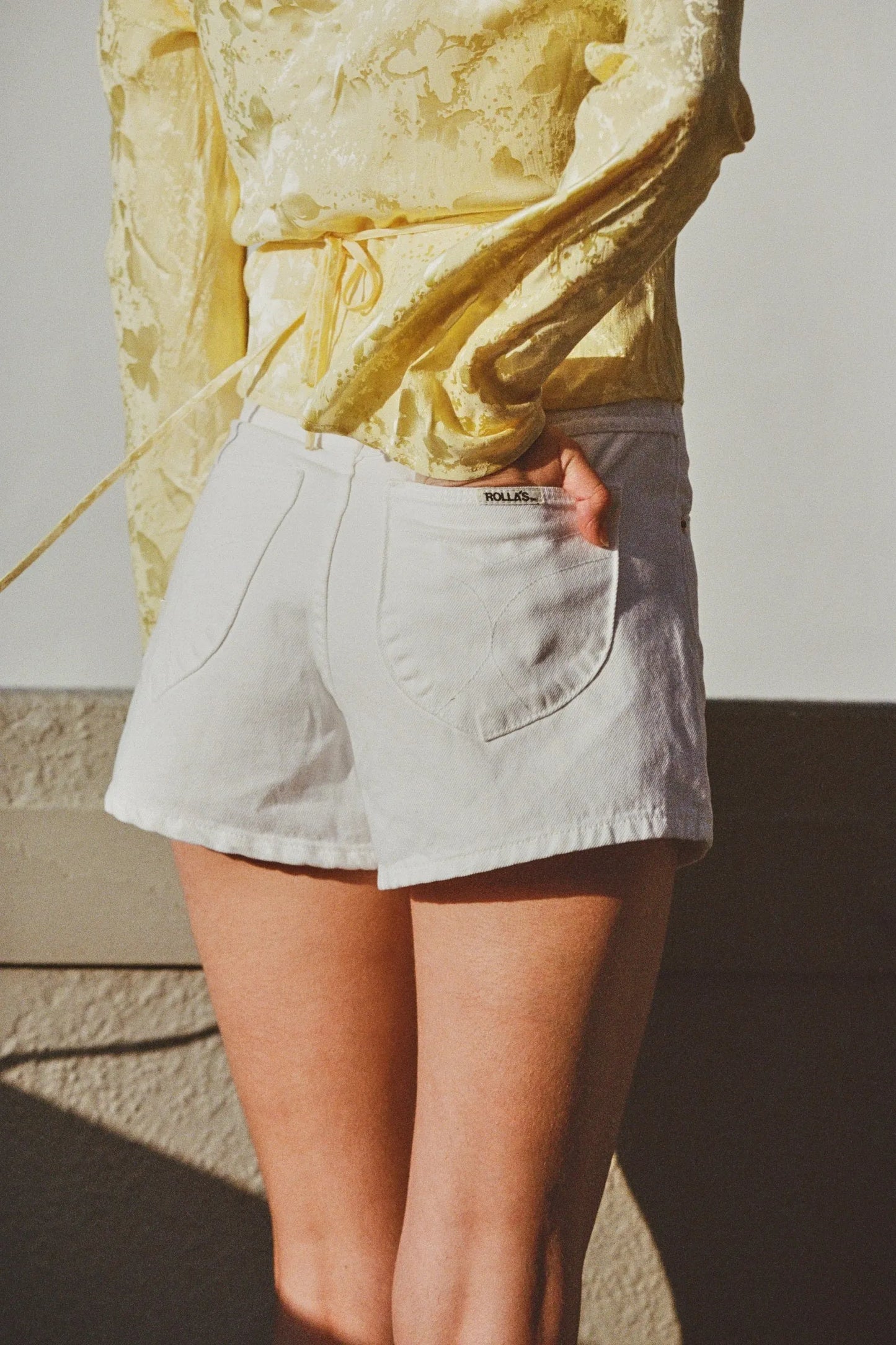 Mirage Short in Vintage White