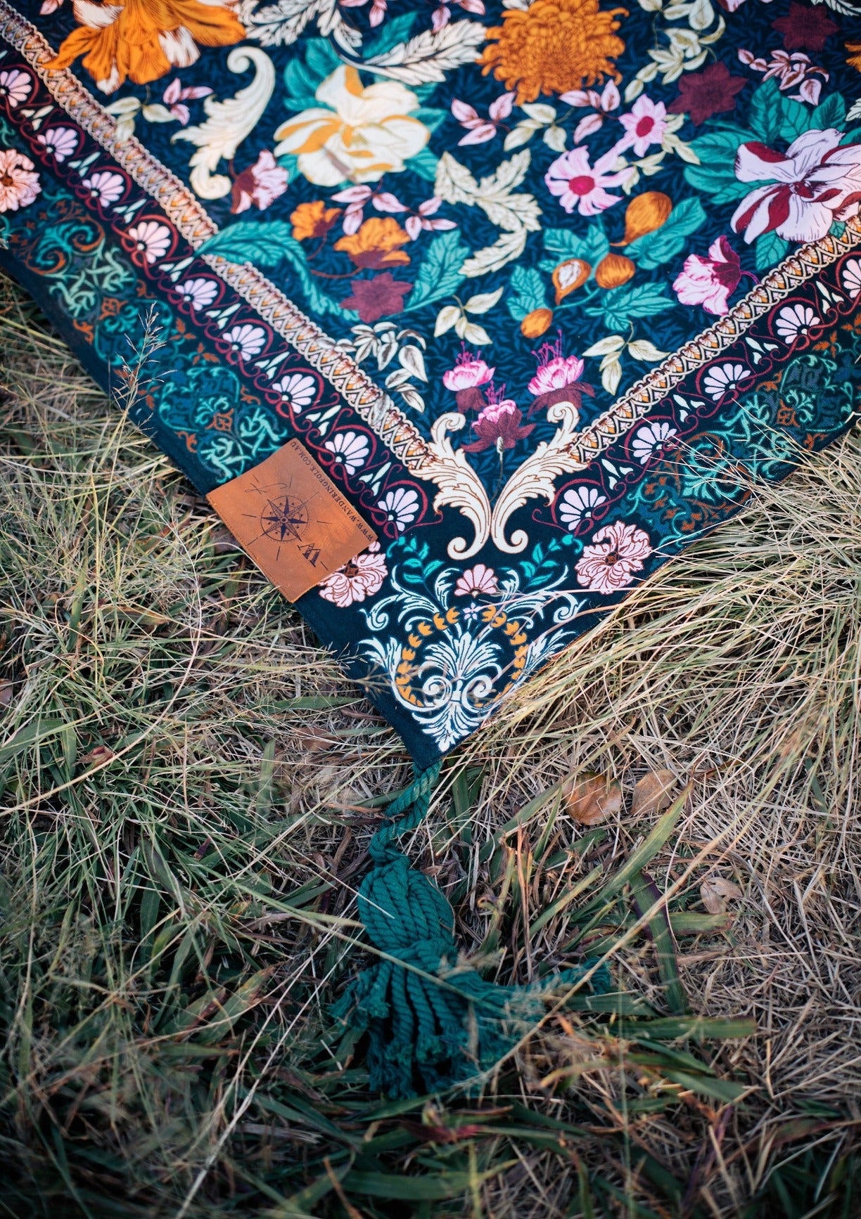 Forest Picnic Rug - Emerald