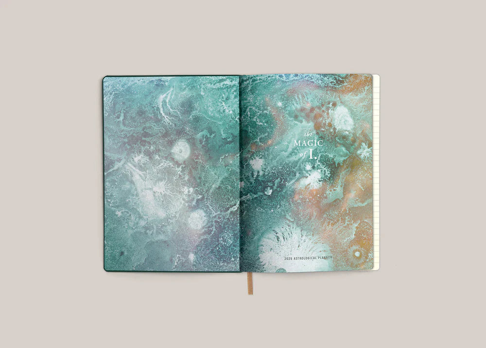 A6 Astrological Pocket Planner in Black