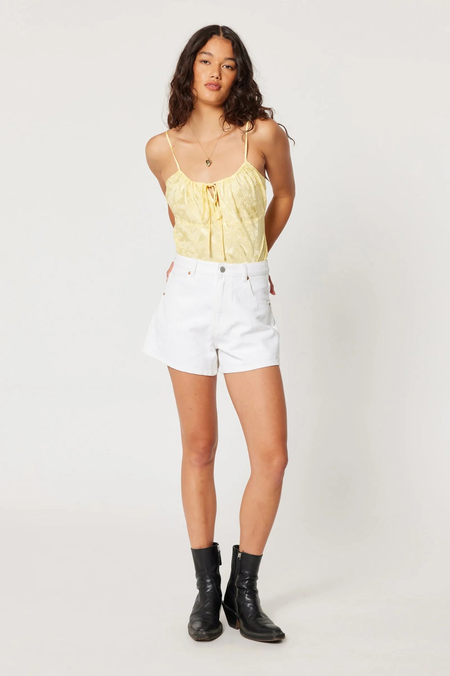 Mirage Short in Vintage White