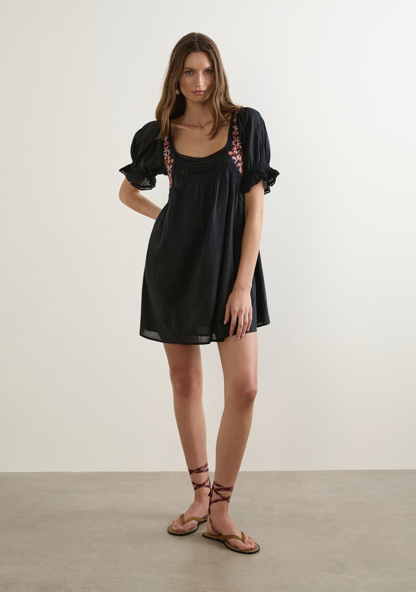 Lana Mini Dress in Black