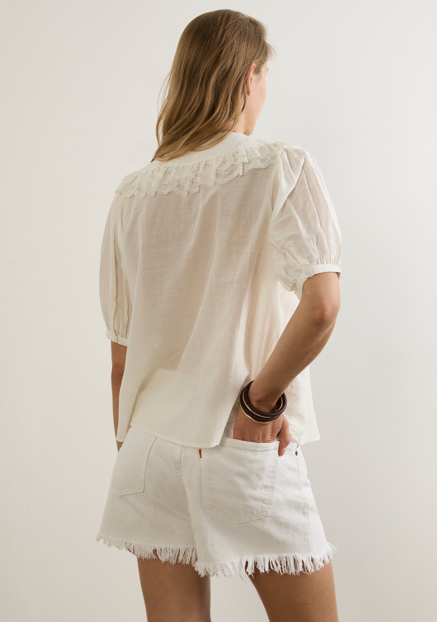 Otis Blouse in Off White