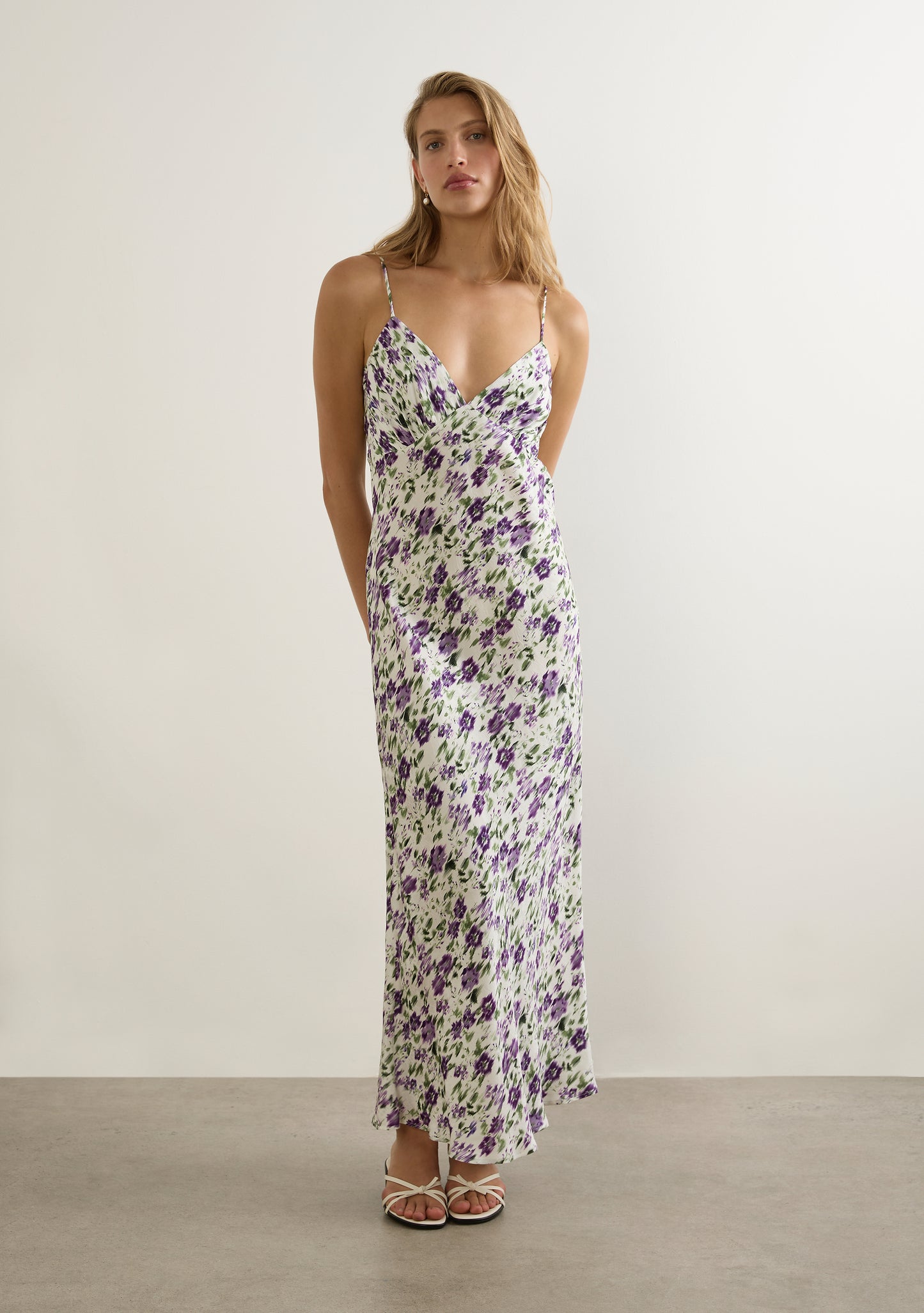Kalinda Maxi Dress in Dalida Violet