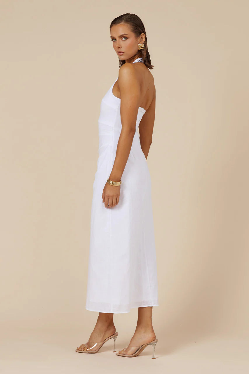 Saphira Midi in White