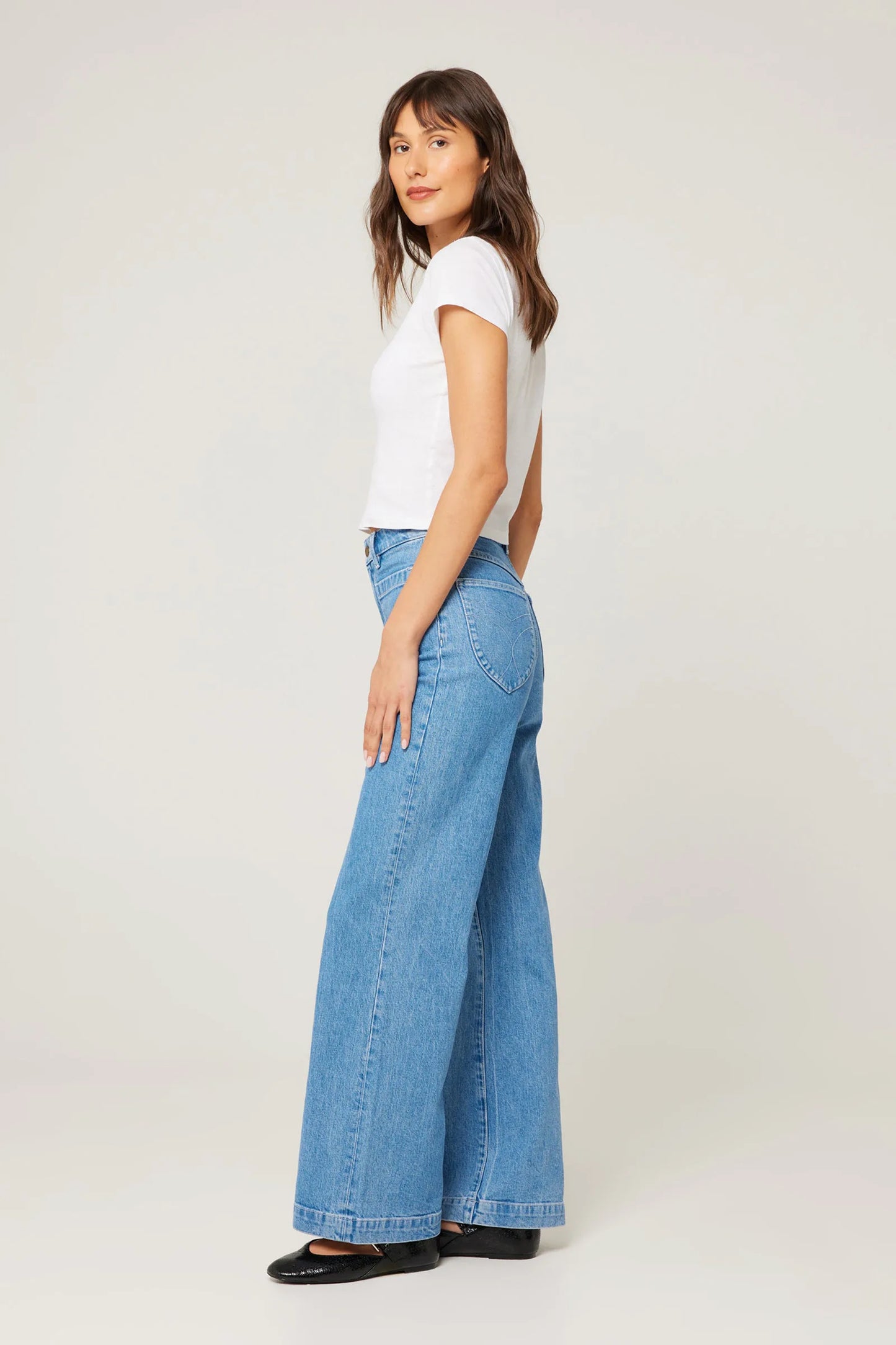 Sailor Long in Lily Mid Blue