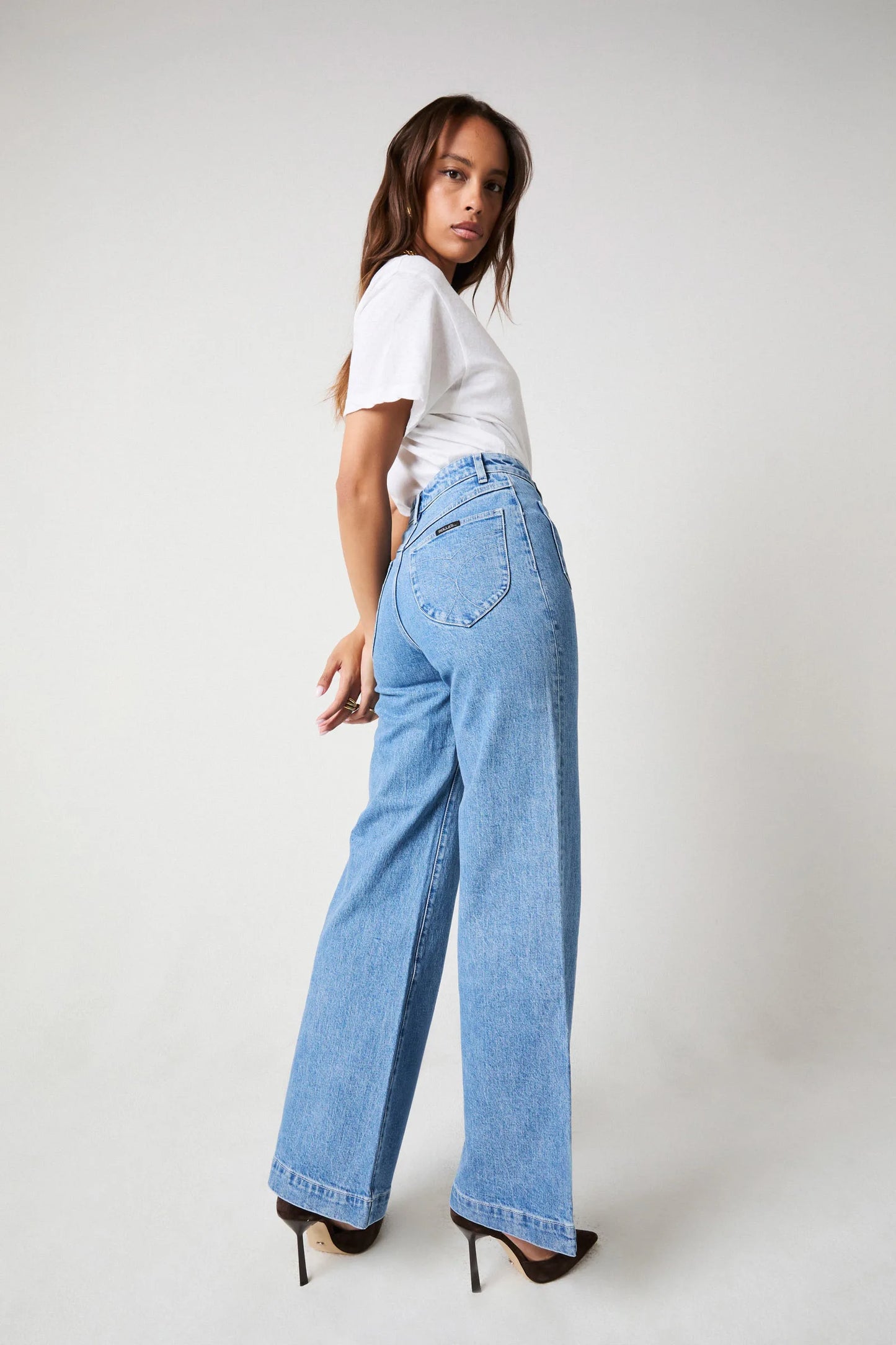 Sailor Long in Lily Mid Blue