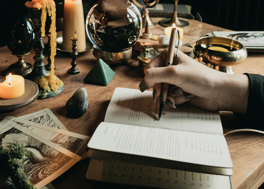 A6 Astrological Pocket Planner in Black