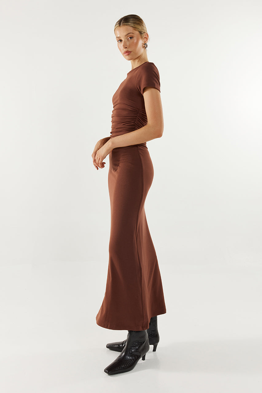 Palmer Maxi Dress Choc