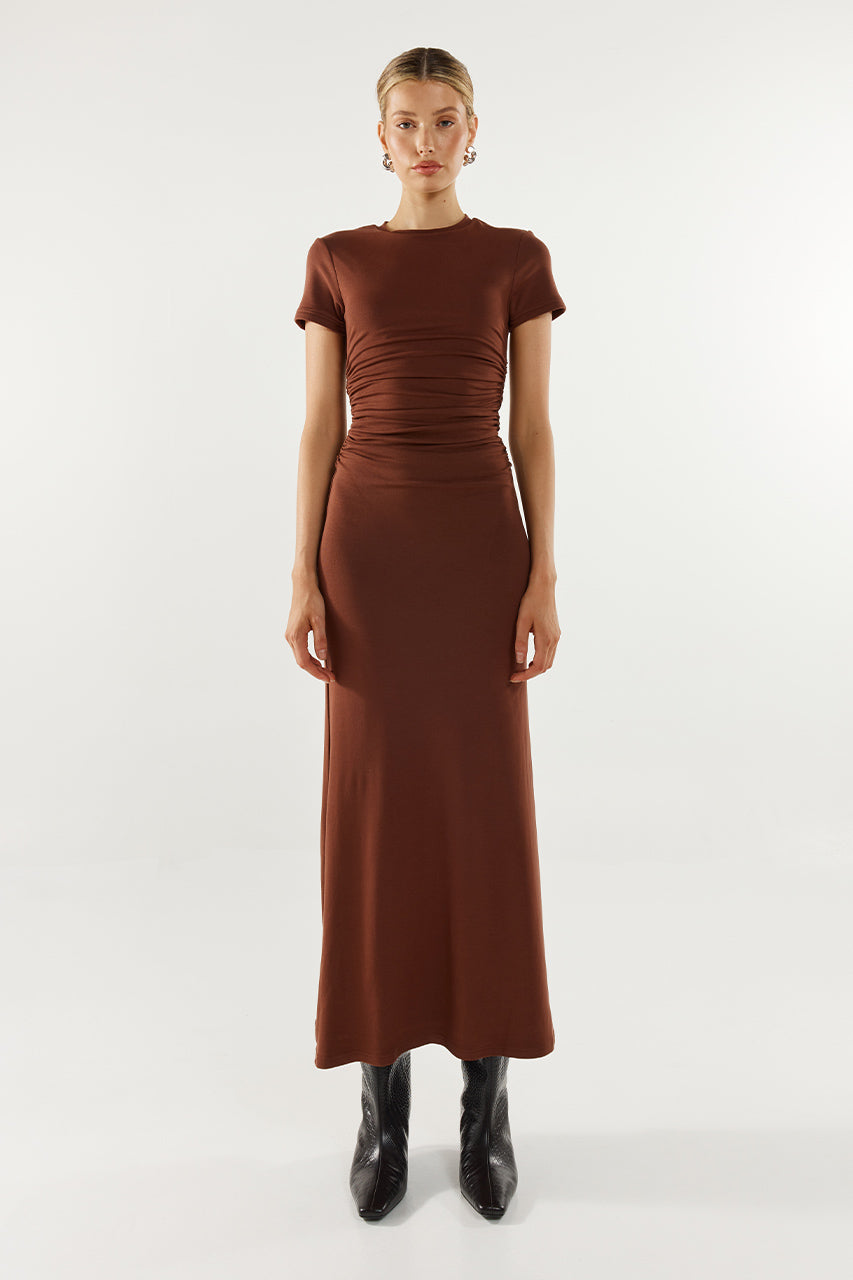 Palmer Maxi Dress Choc
