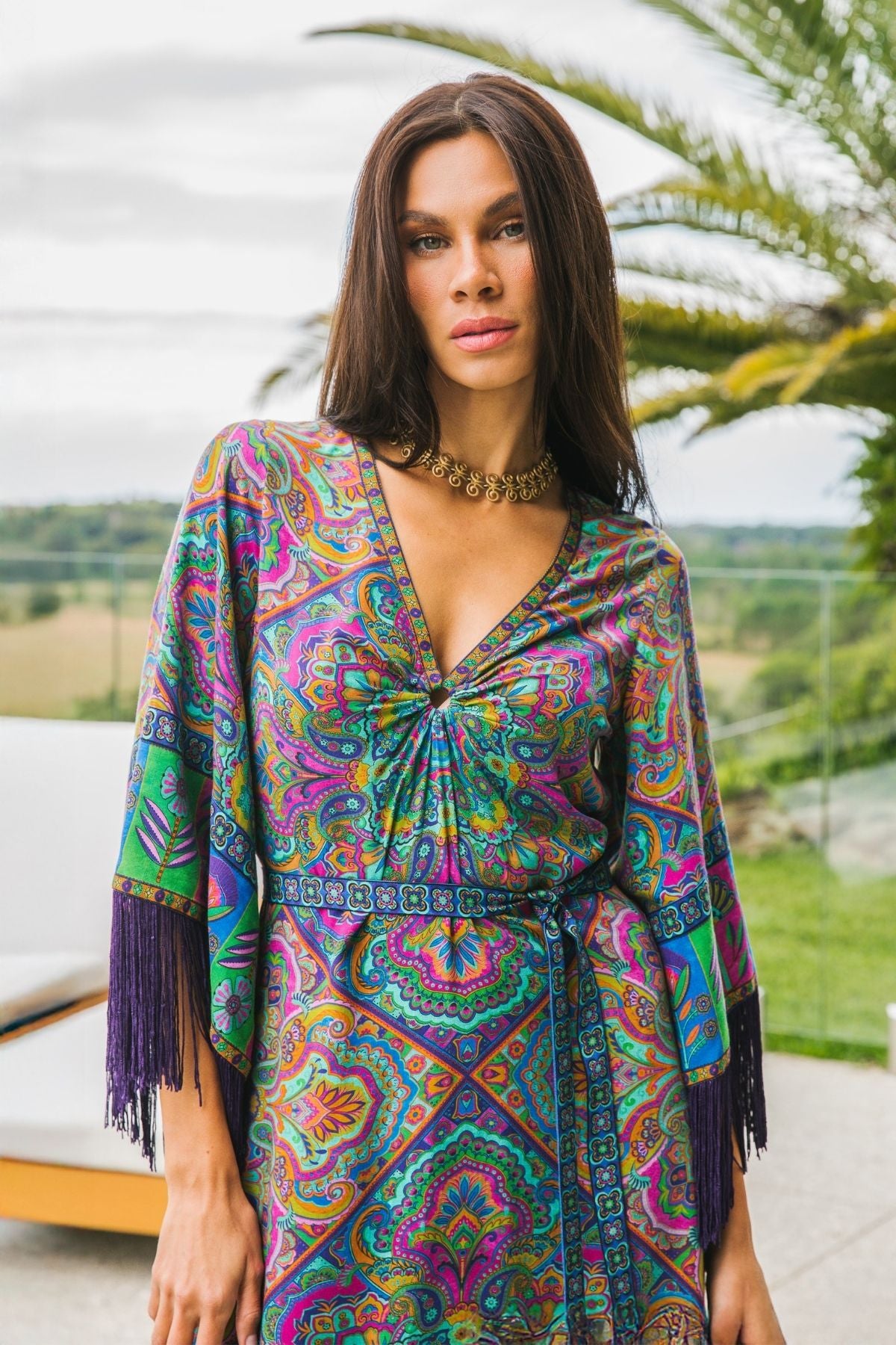 Muse Maxi Dress in Mystique