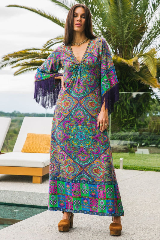 Muse Maxi Dress in Mystique
