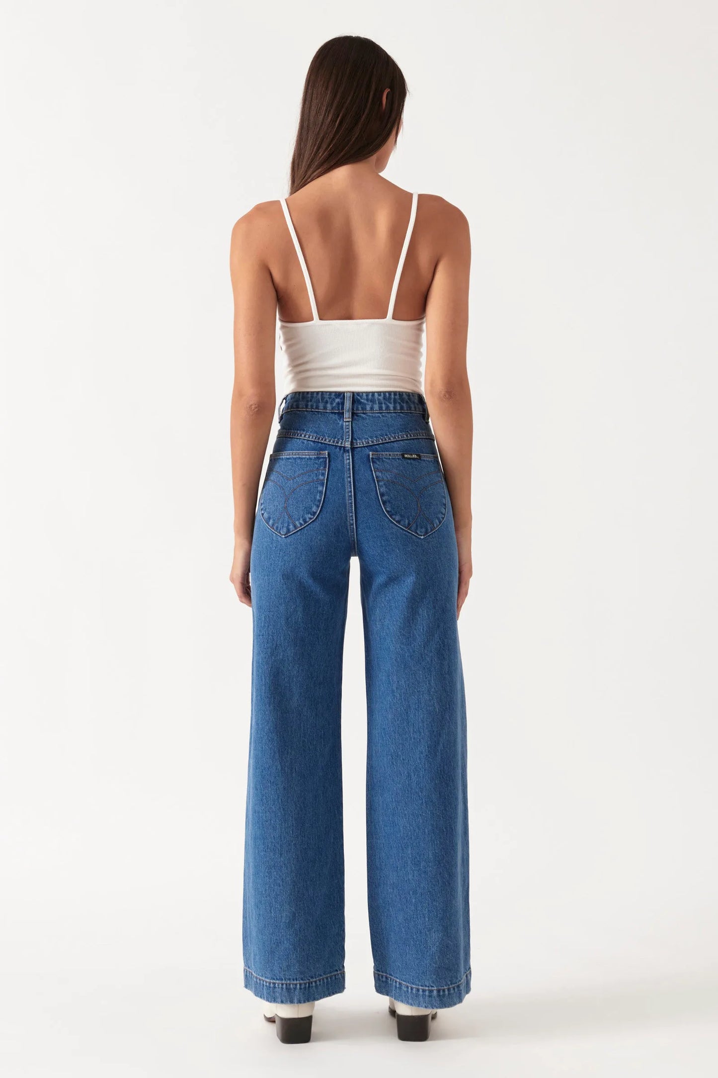 Sailor Long Jean in Ashley Blue