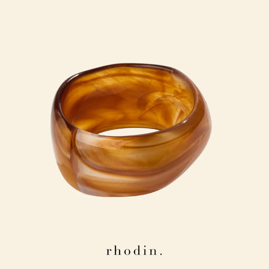 Honey Resin Bangle