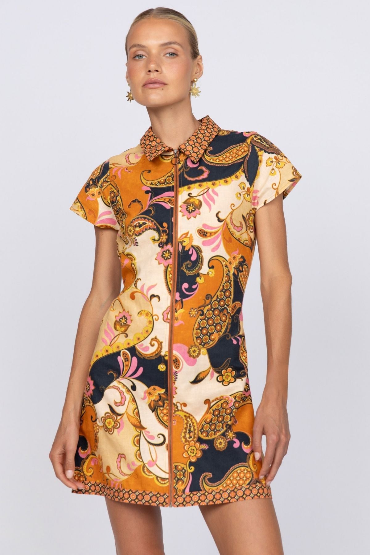 Cindy Dress in Cocoa