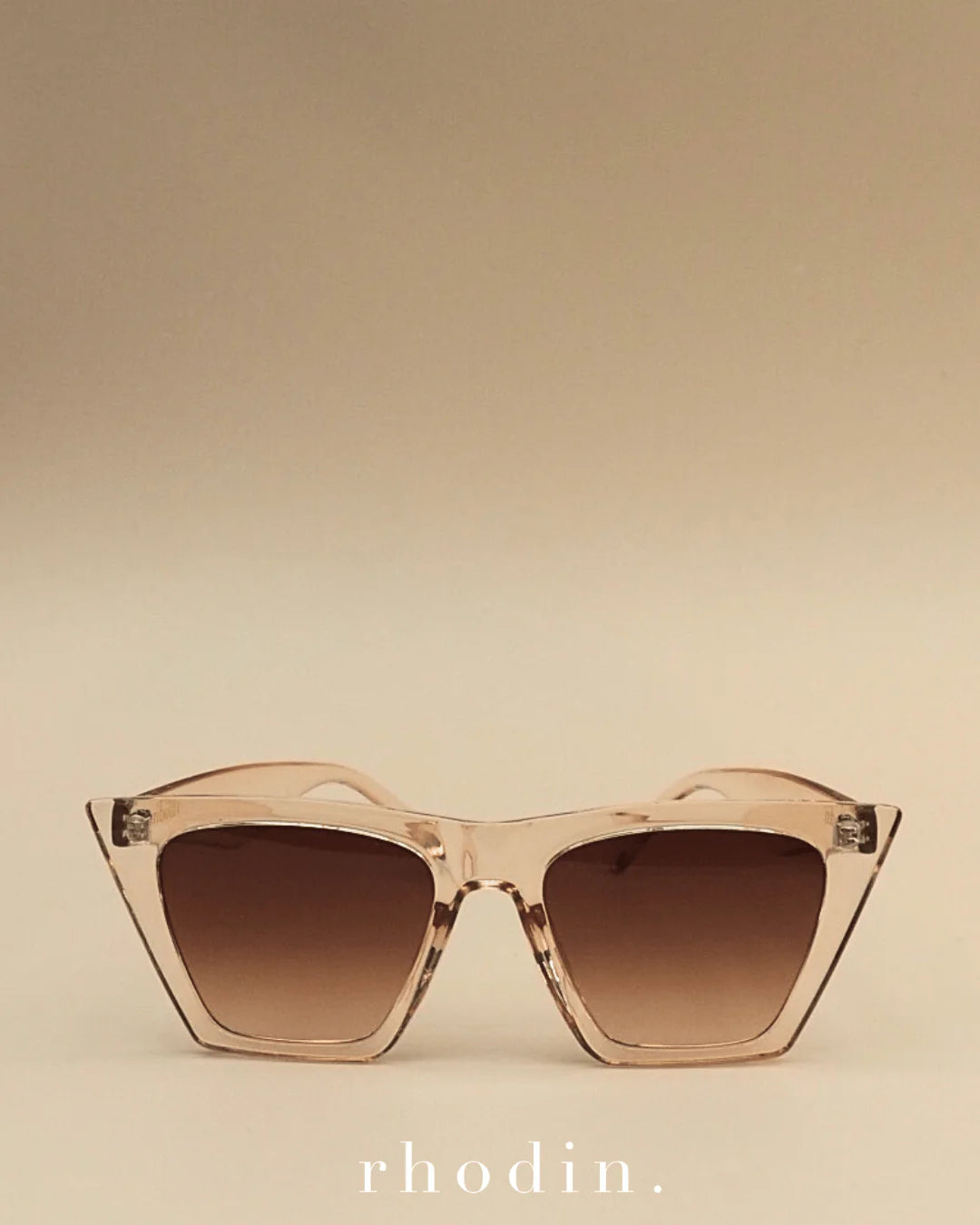 Crystal Peach Wing Sunglasses