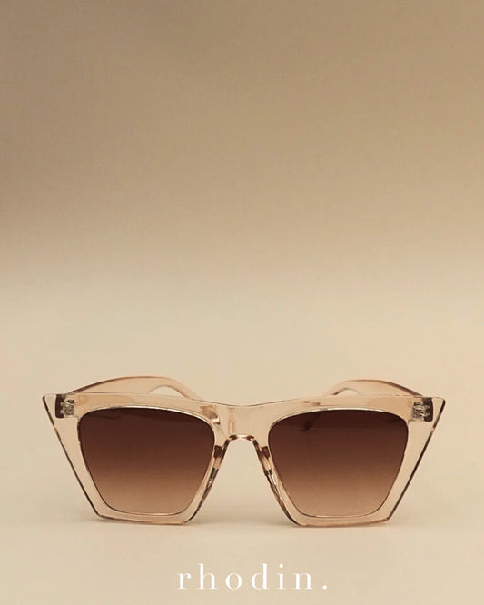 Crystal Peach Wing Sunglasses