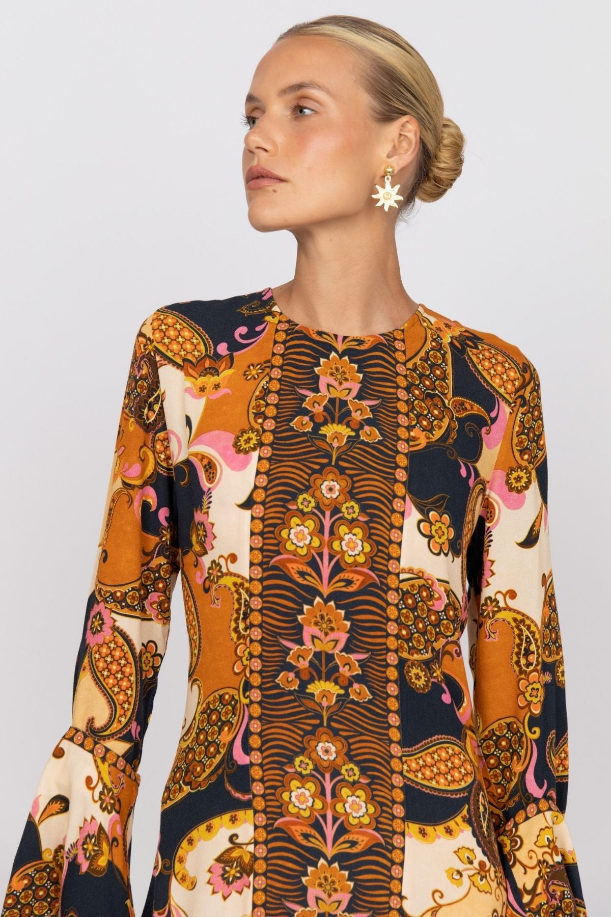 Citrine Gown in Cocoa