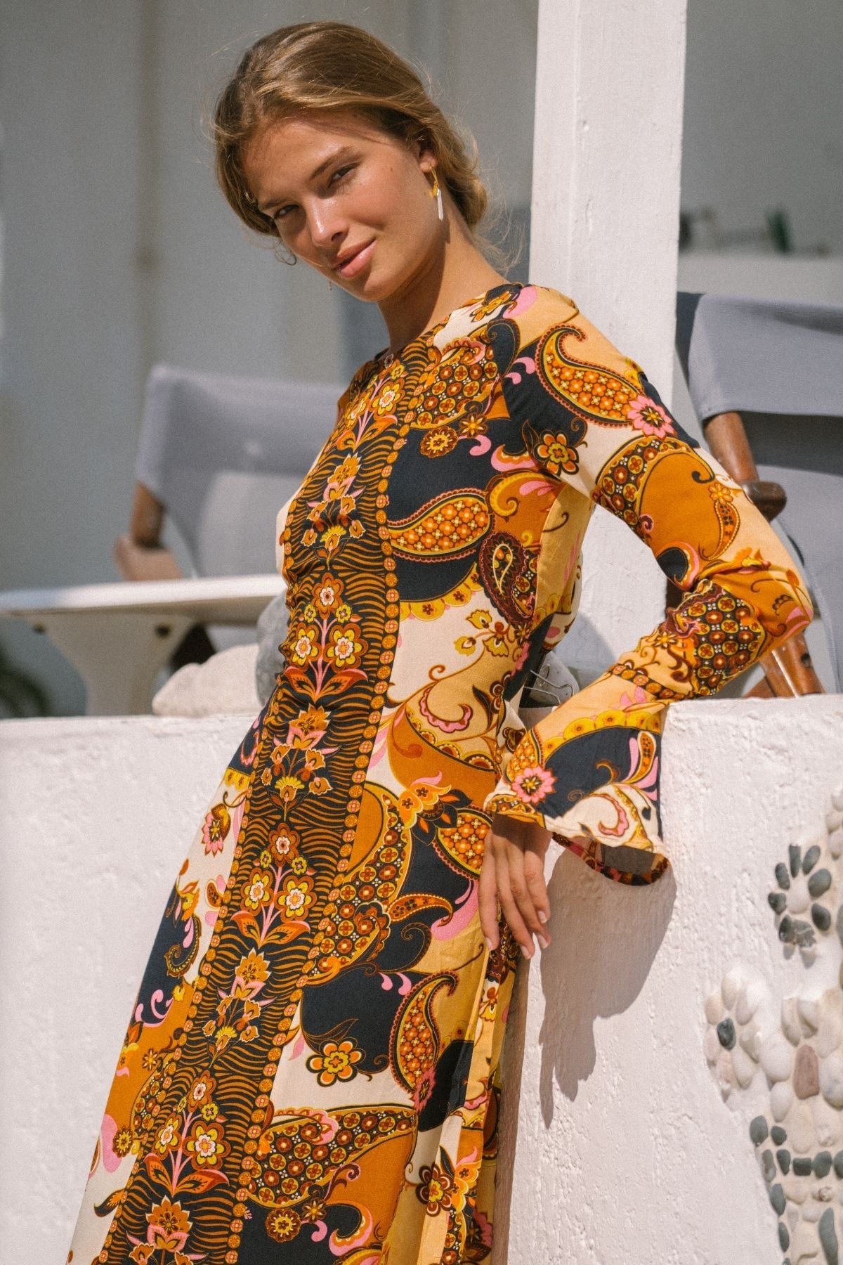 Citrine Gown in Cocoa