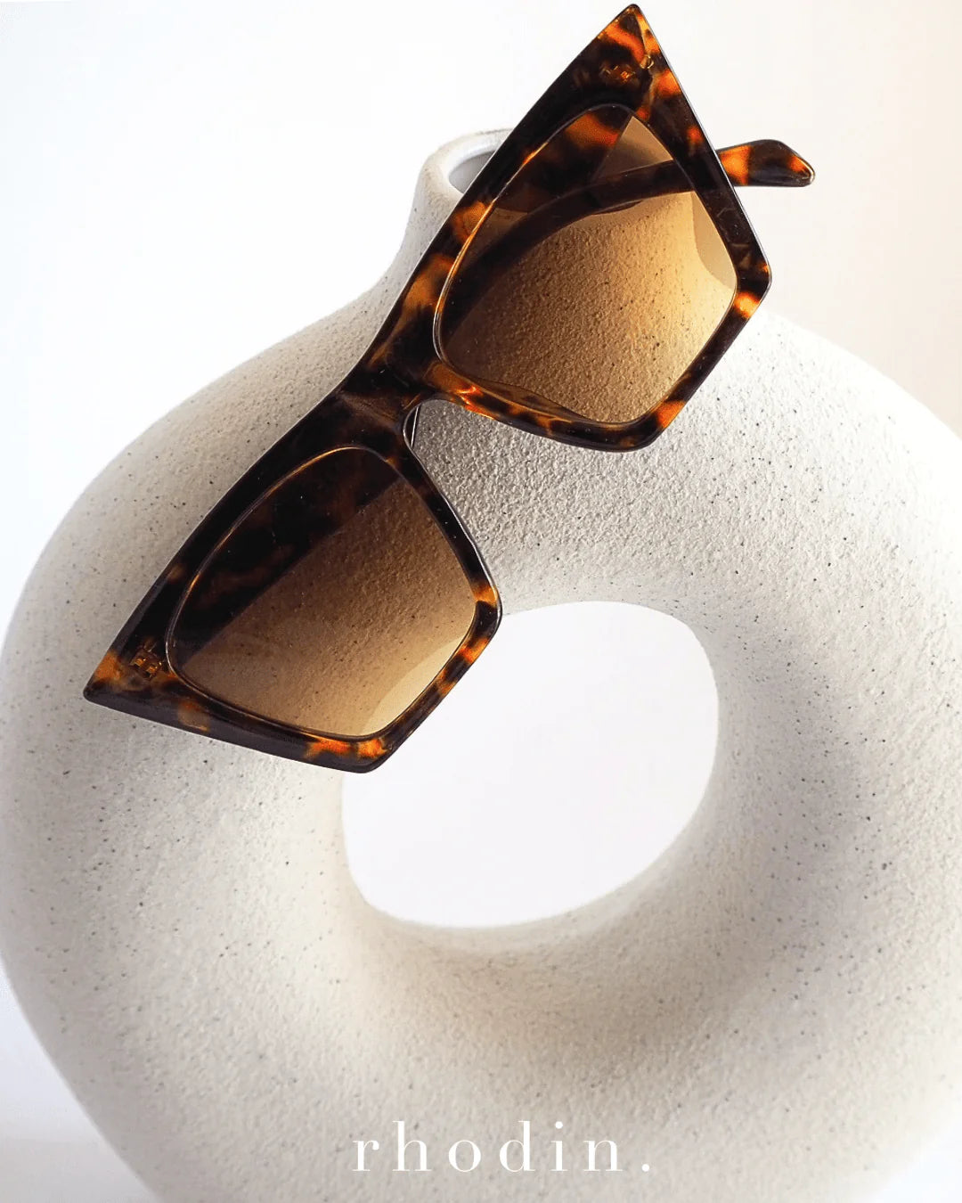 Tortoiseshell Minor Wing Sunglasses
