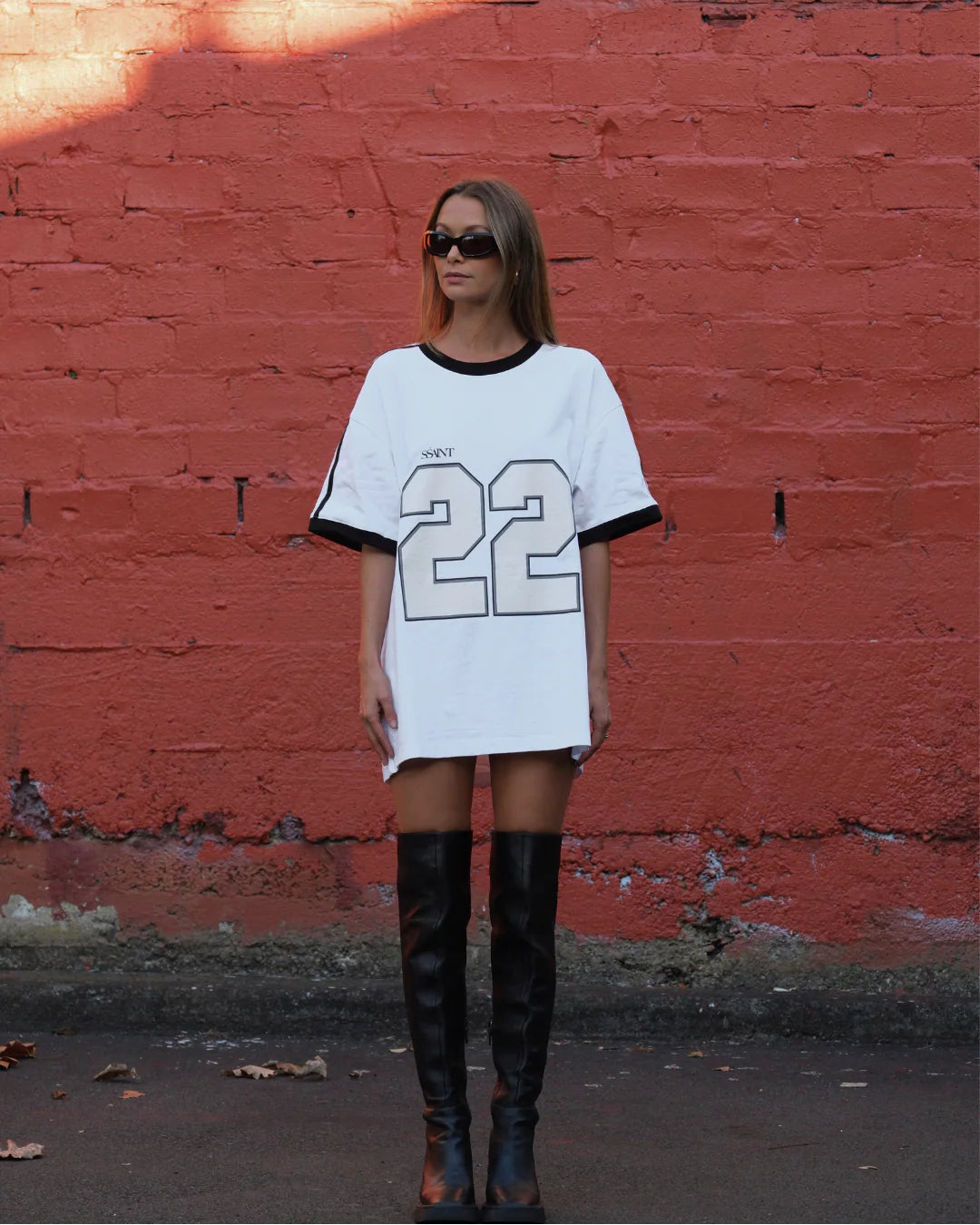 SŚAINT Twenty Two Tee White