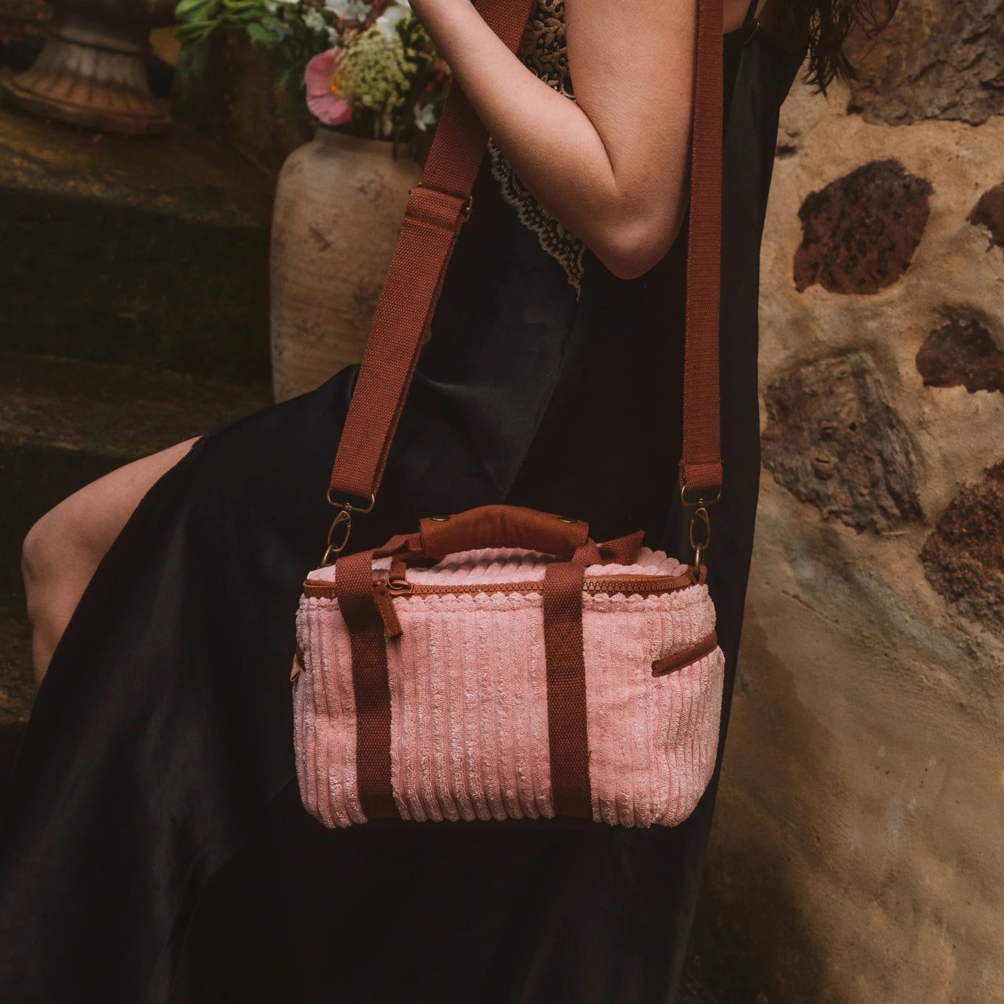 Mini Cord Cooler Bag - Orchid