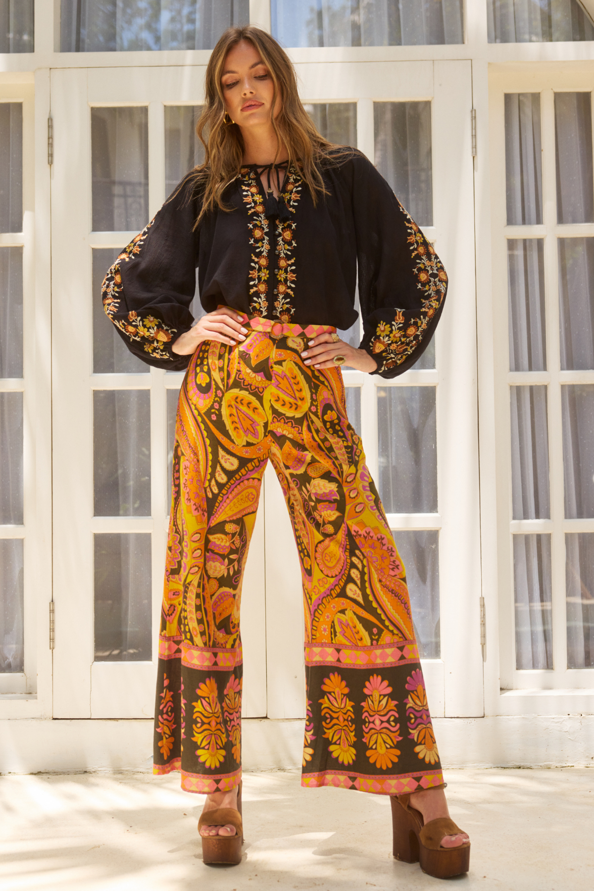Palazzo Pants in Night Life
