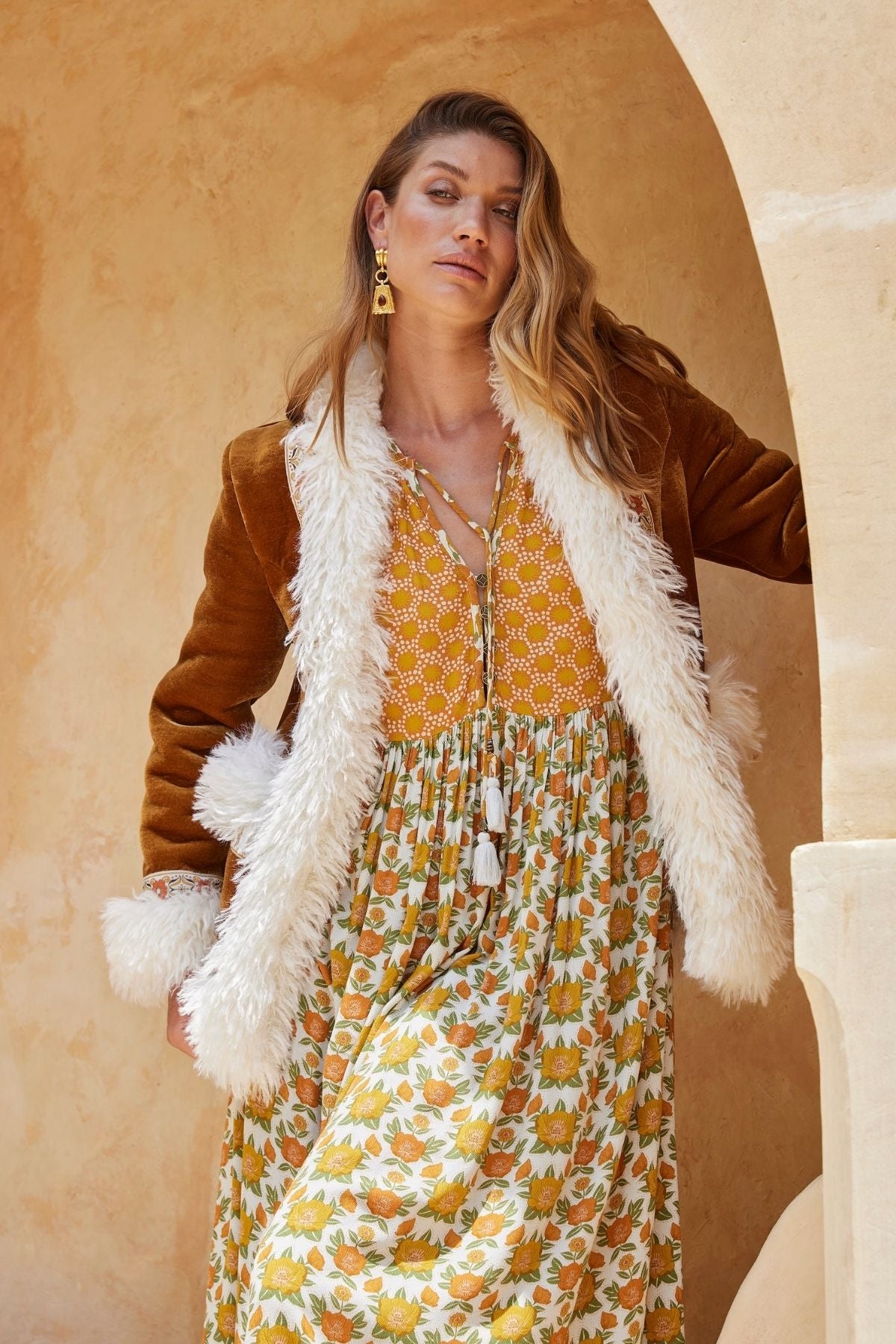 Penny Lane Jacket in Honey