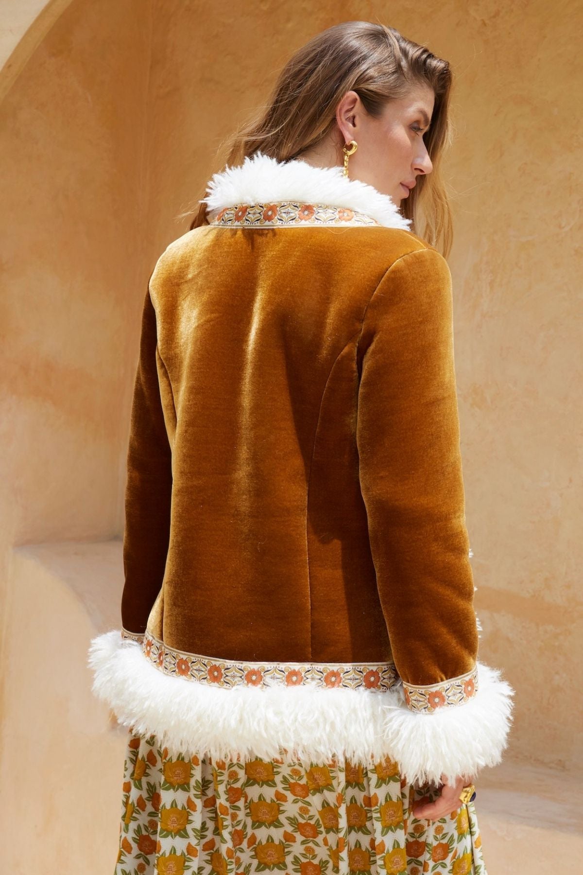 Penny Lane Jacket in Honey