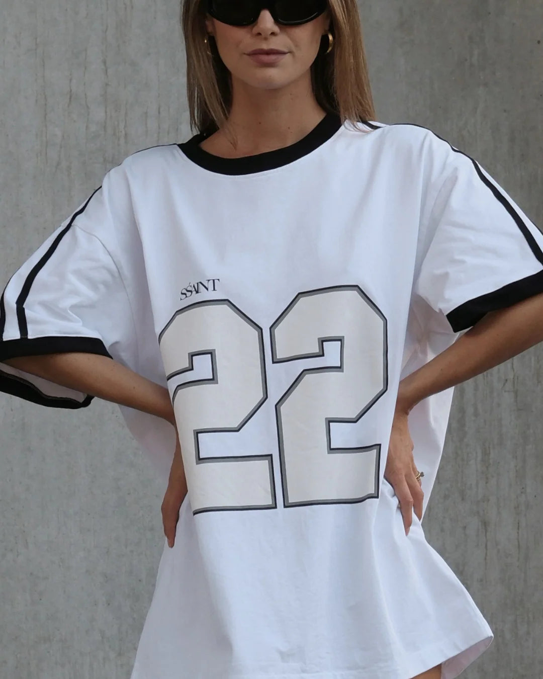 SŚAINT Twenty Two Tee White