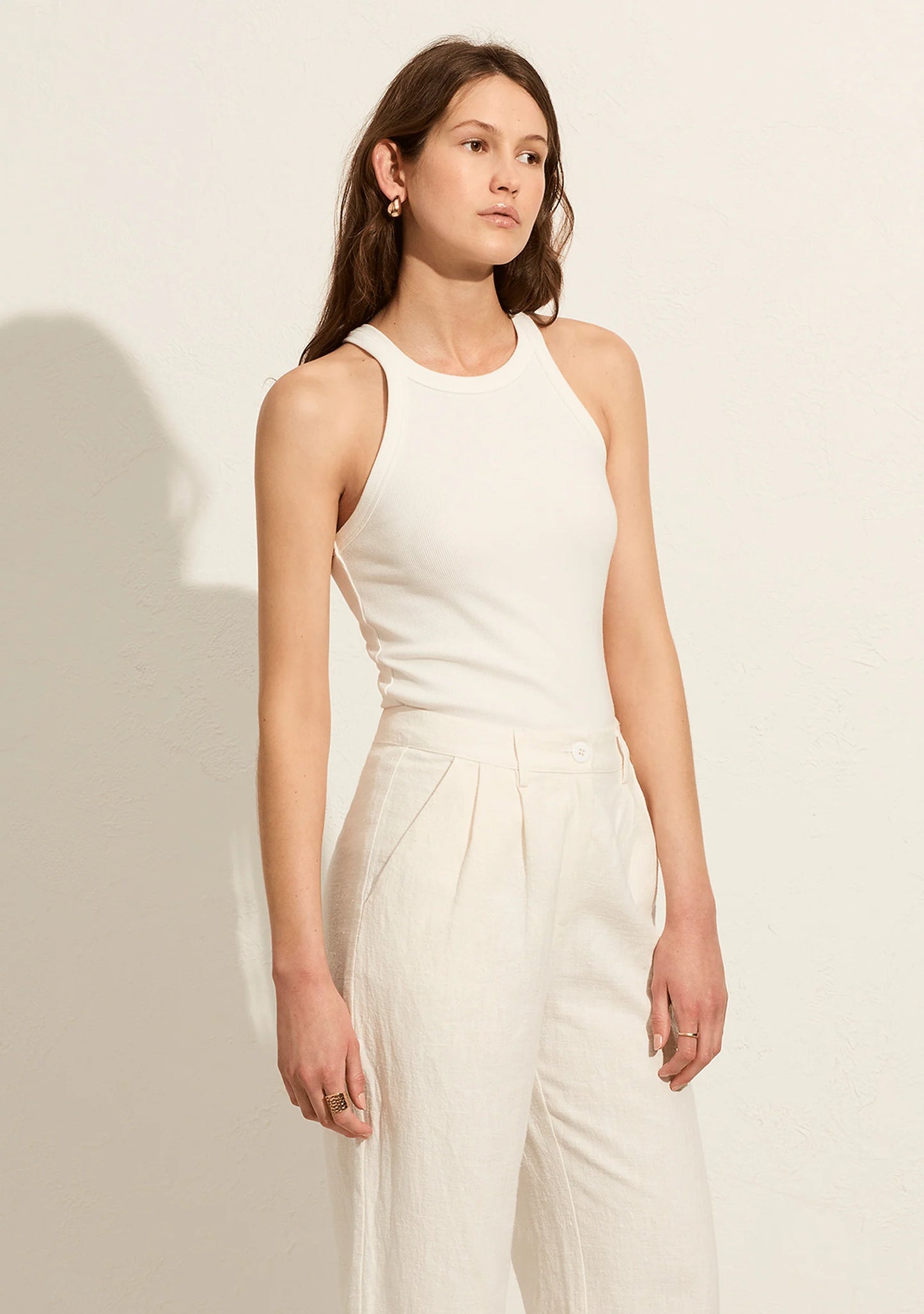 Alfie Tank in Off-White