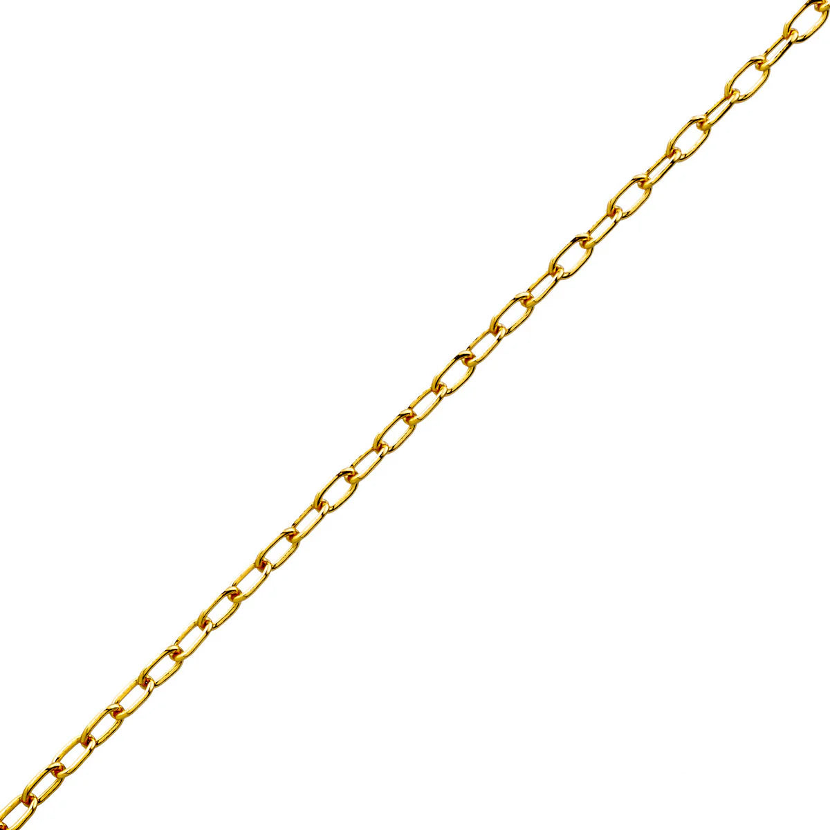 Gold Paperclip Bracelet