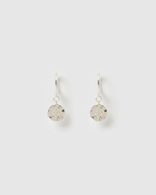 Estrella Silver & Zircon Earrings