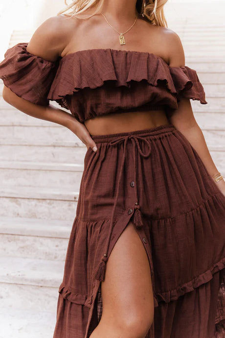 Mary Crop in Chocolate