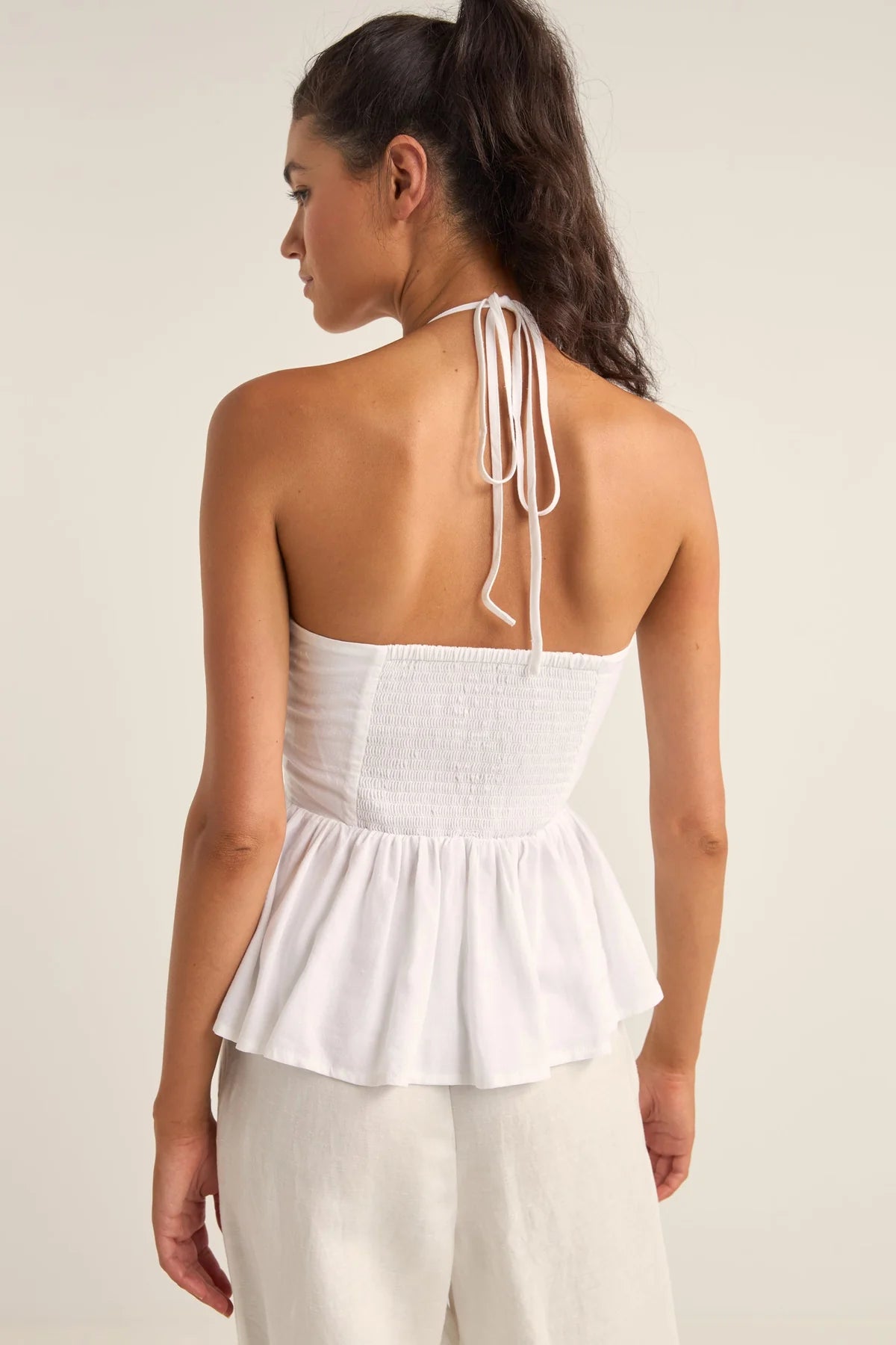 Harper Top in White