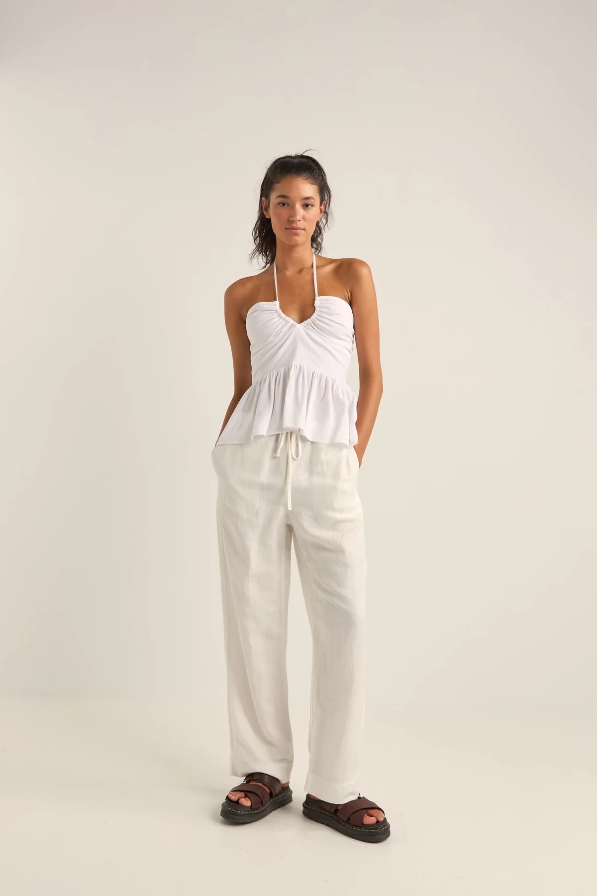 Harper Top in White